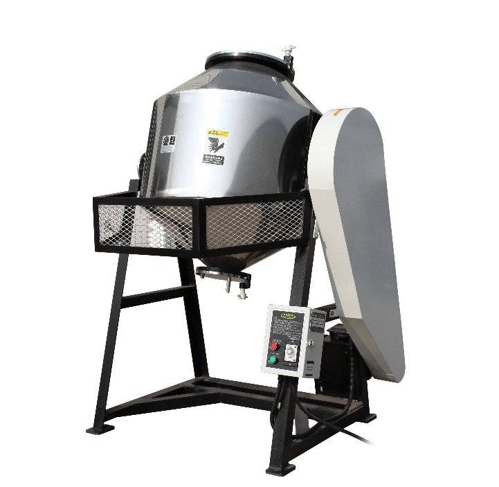 Roller type color mixing machine